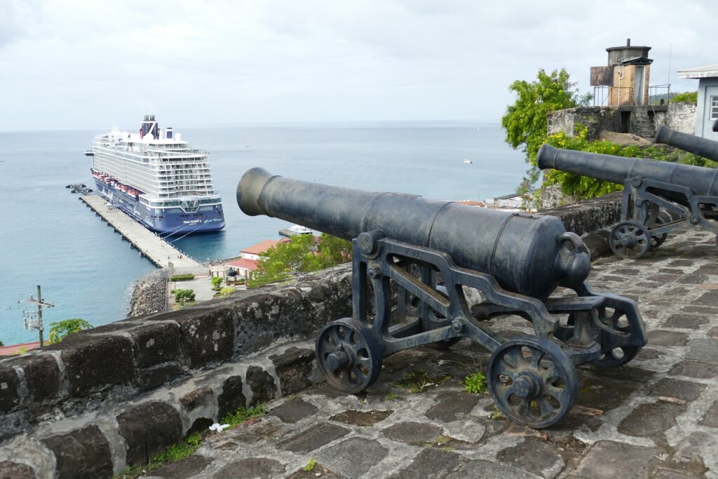 Caribbean history forts